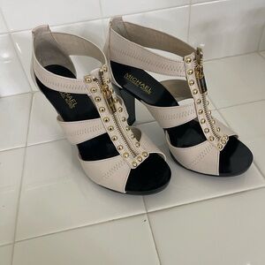 Michael Kors off white-Beige Heels